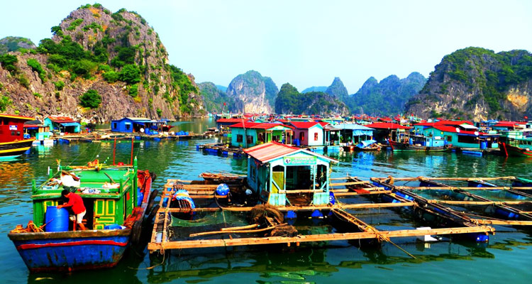 cua van floating village